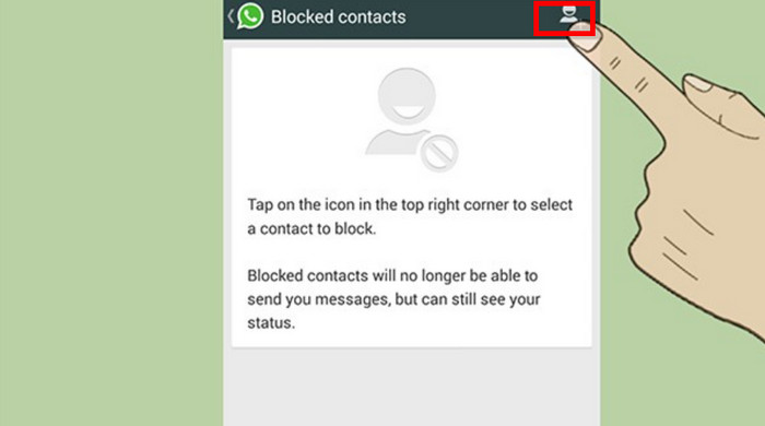 memblokir kontak WhatsApp