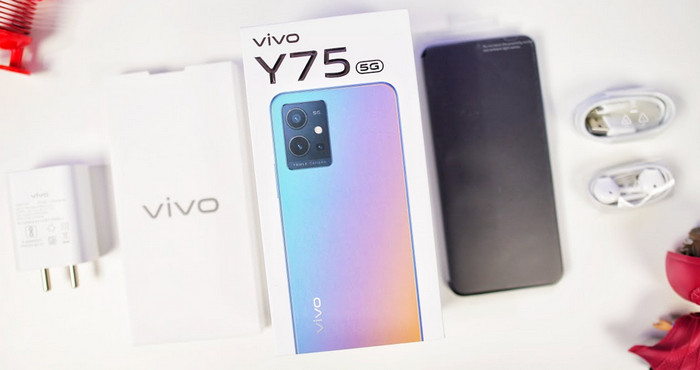 Vivo Y75 5G smartphone 3 jutaan NFC