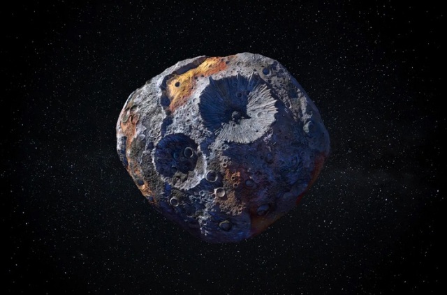 astronot mendarat di asteroid