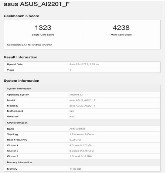 Asus ROG Phone 6 Unjuk Gigi di Geekbench, Segini Hasil Testnya