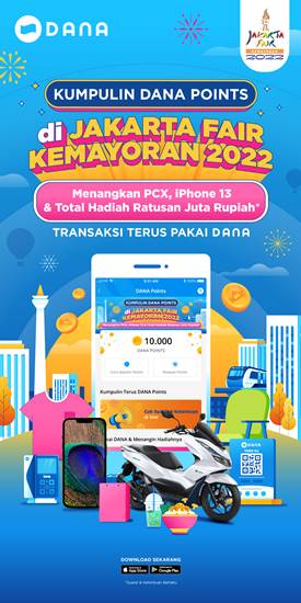 DANA Jakarta Fair Kemayoran 2022