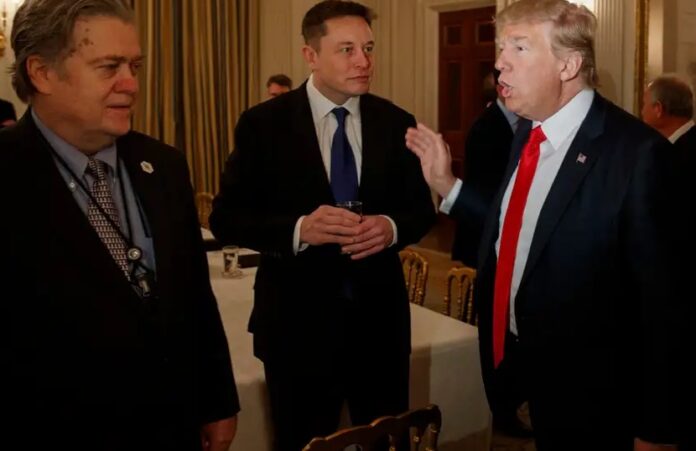 Elon Musk dan Donald Trump