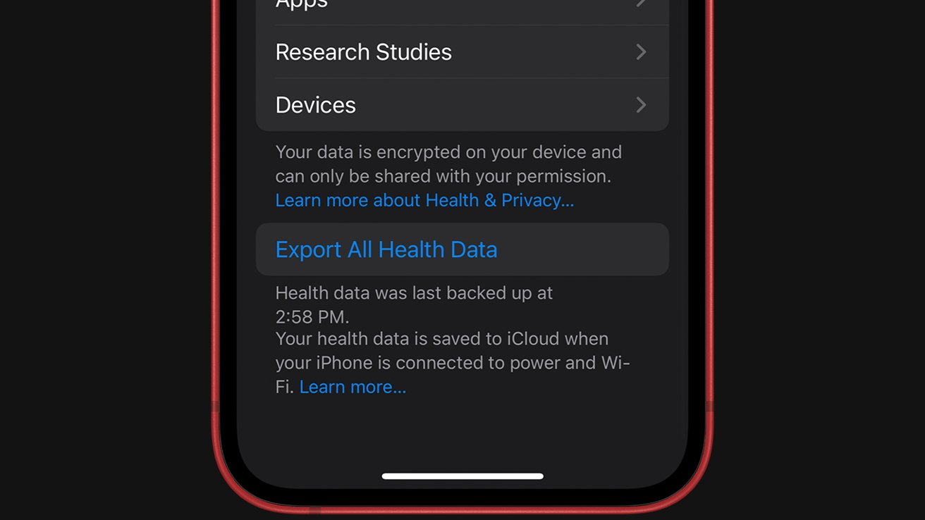 Cara mencadangkan menyimpan menghapus Data Apple Health