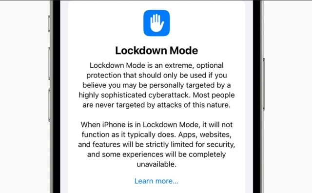 Lockdown Mode Hadir di iPhone untuk Tangkal Spyware