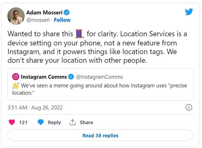 Data Lokasi Pengguna Instagram 