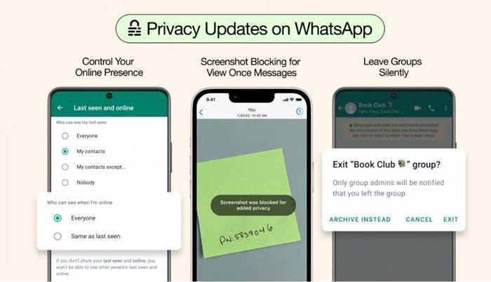 Fitur Privasi WhatsApp