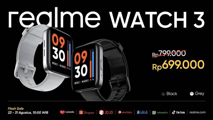 Harga Realme Watch 3 