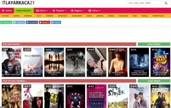 25 Situs Nonton Film Online Gratis Link Terbaru Juni 2024 