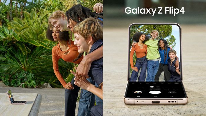 Kelebihan Galaxy Z Flip4 flexcam