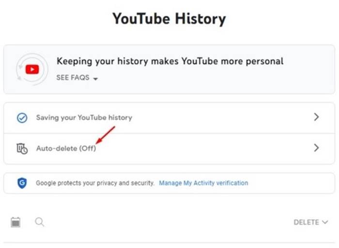 YouTube History 