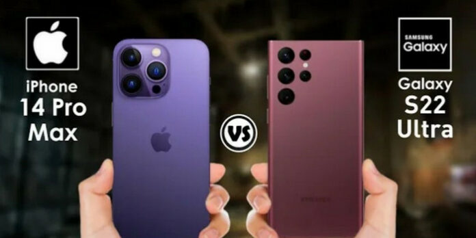iPhone 14 Pro Max vs Samsung Galaxy S22 Ultra