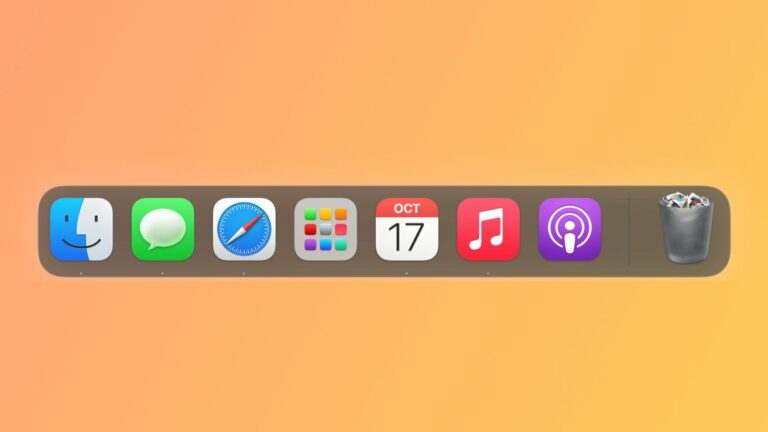 Dock macOS