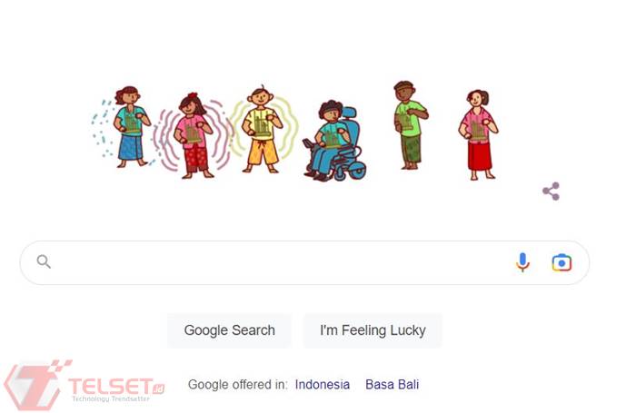 Google Doodle Hari Angklung Sedunia 