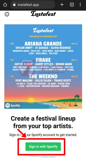 Cara Membuat Spotify Instafest untuk Poster Festival Musik