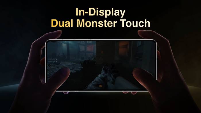 In Display Dual Monster Touch