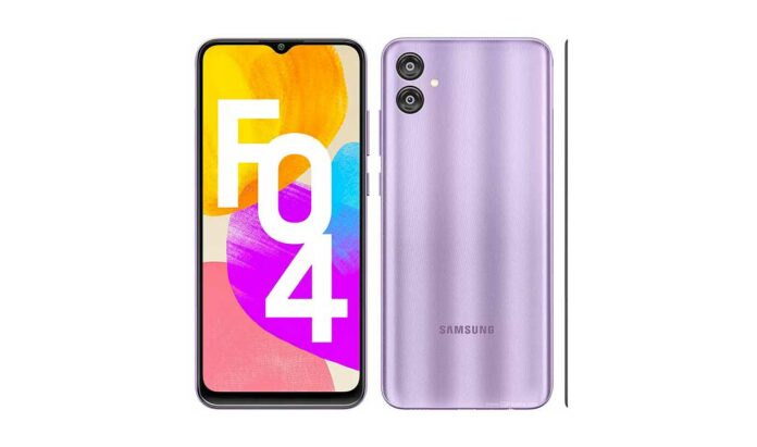 Harga dan Spesifikasi Samsung Galaxy F04