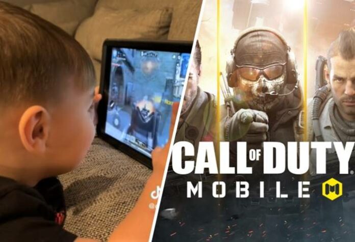 Bocah anak Main Call of Duty Mobile CODM