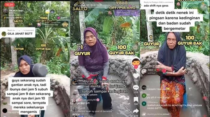 TikTok dan Kominfo Hapus Video Viral Nenek Mandi Lumpur