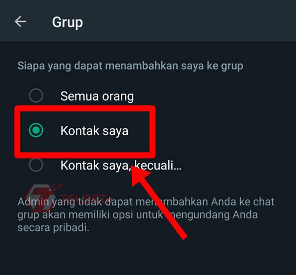 Cara grup WhatsApp