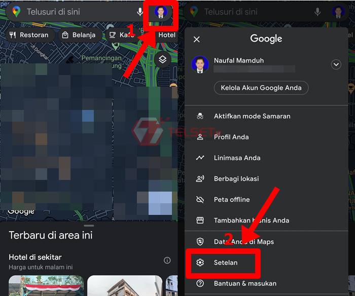 cara menambahkan alamat rumah Google Maps 
