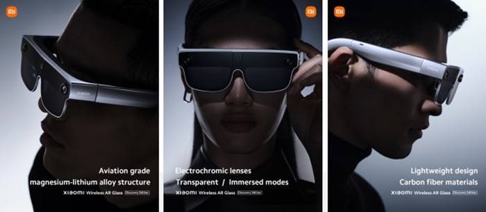 Kacamata AR Nirkabel Xiaomi