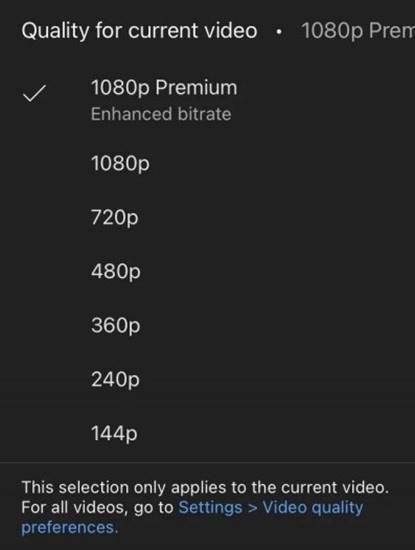 Video YouTube 1080p Premium