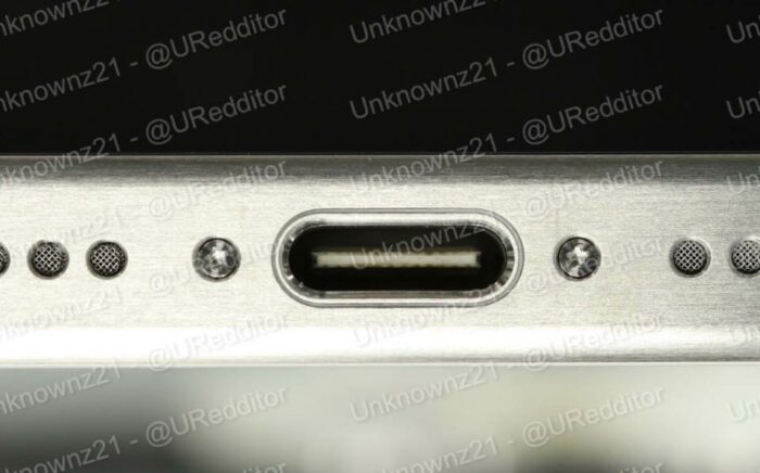 Desain iPhone 15 Pro USB Type-C