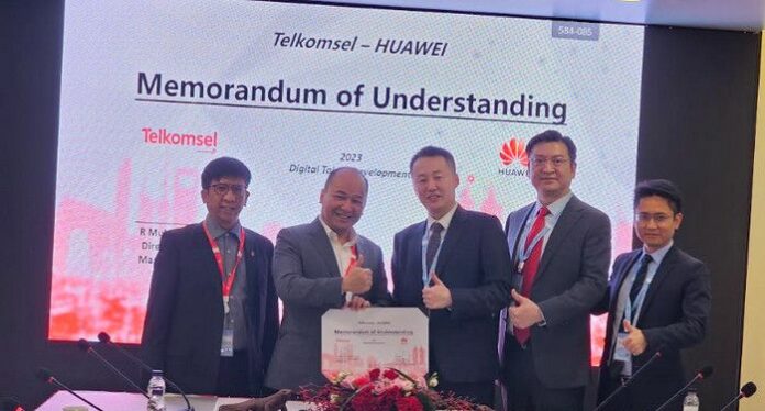 Kolaborasi Telkomsel dan Huawei