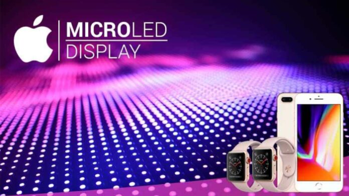 Apple Layar MicroLED