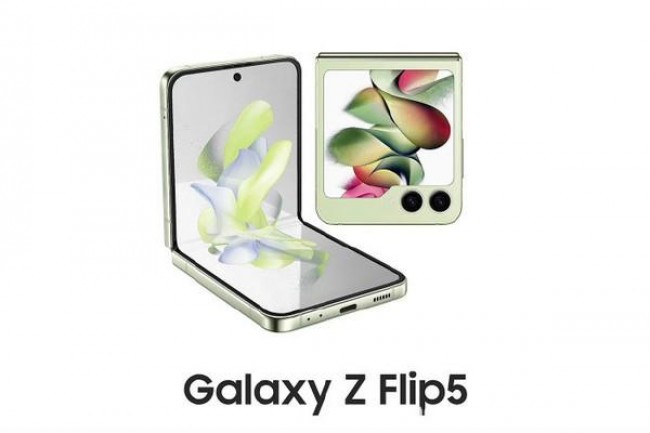 Layar Eksternal Galaxy Z Flip5