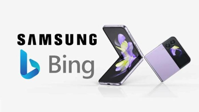 Samsung Bing Google