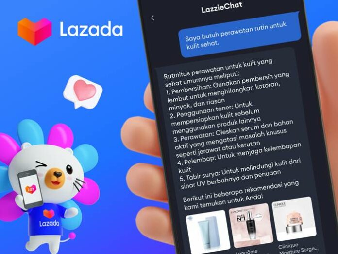 Lazada Chatbot AI LazzieChat