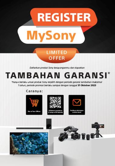 Garansi Tambahan Masa Produk My Sony