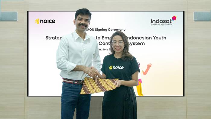 Indosat dan Noice Berkolaborasi Majukan Industri Kreatif Indonesia