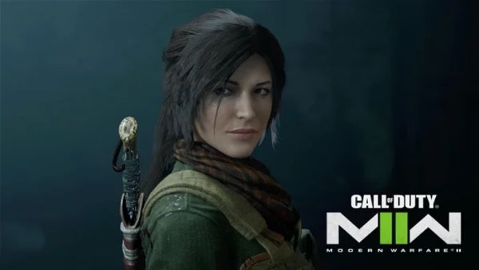 Lara Croft Call of Duty