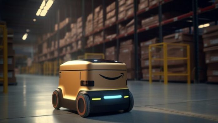 Robot AI Pemesanan Amazon