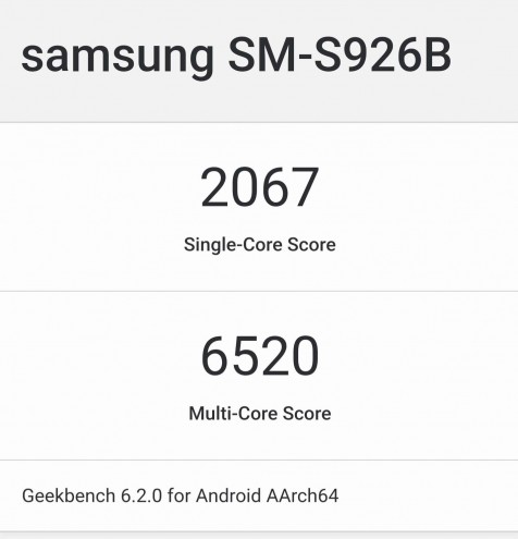 Exynos 2400 Geekbench