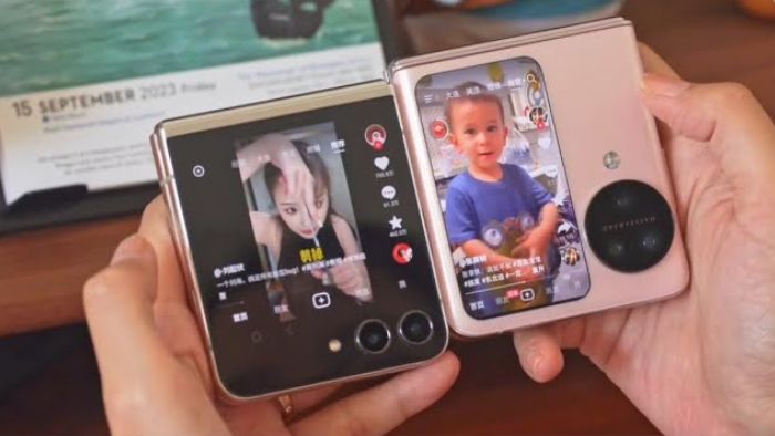 Perbandingan Galaxy Z Flip5 Oppo Find N3 Flip