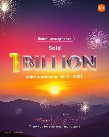 Penjualan Xiaomi Redmi 1 Miliar 