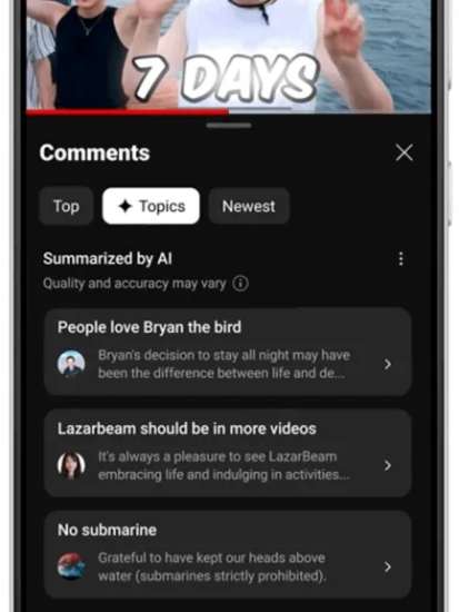 YouTube Ringkasan Komentar Chatbot AI 