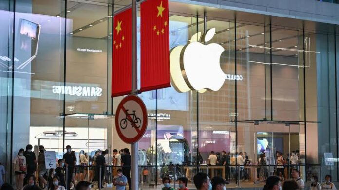 Penjualan Apple di China Huawei