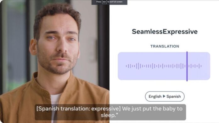 Terjemahan Meta SeamlessExpressive