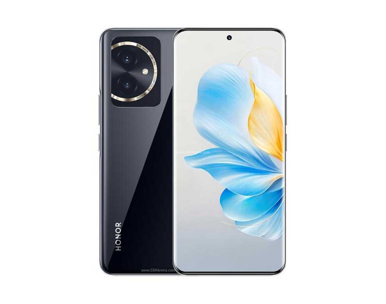 Tampilan depan Honor 100 dengan layar OLED dan kamera 50 MP