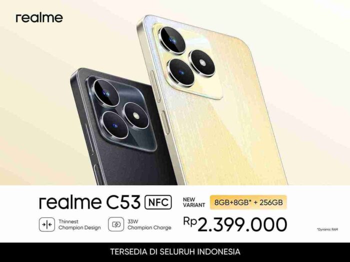 Harga Realme C53 RAM 8GB