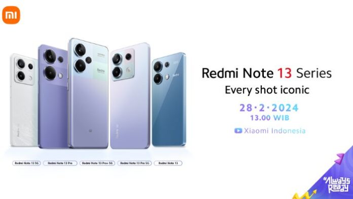 Redmi Note 13 Series Rilis Indonesia