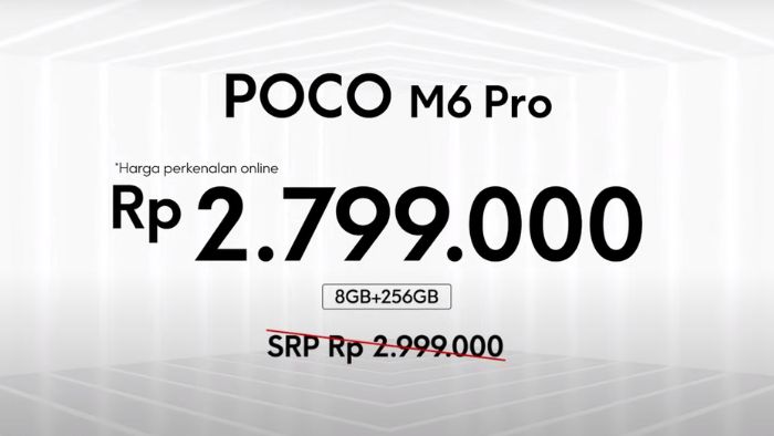 Spesifikasi Poco M6 Pro