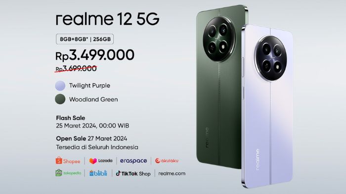 Spesifikasi Realme 12 5G