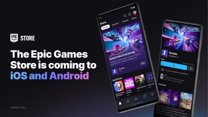 Epic Games Store iOS Android
