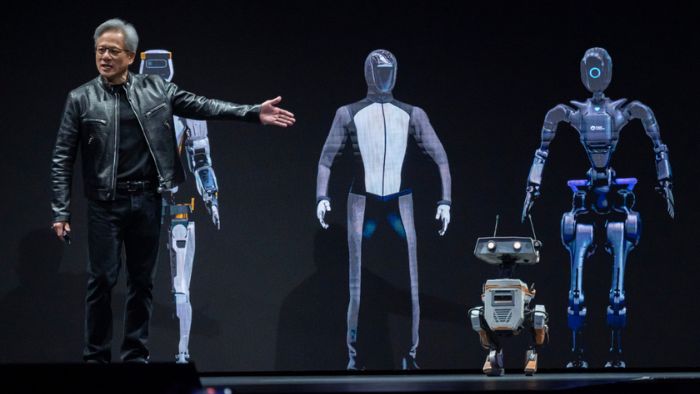 CEO Nvidia Robot Humanoid