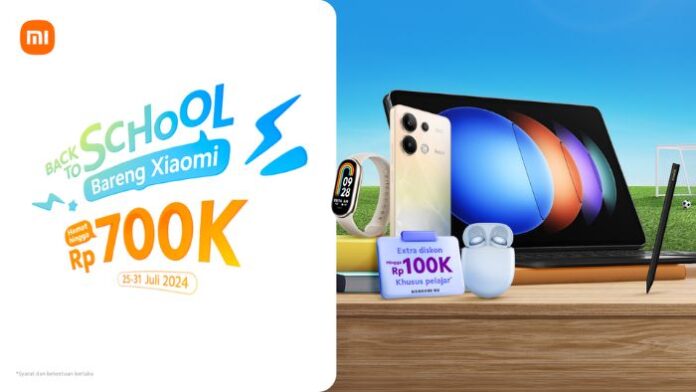 Promo Xiaomi Back to School 2024